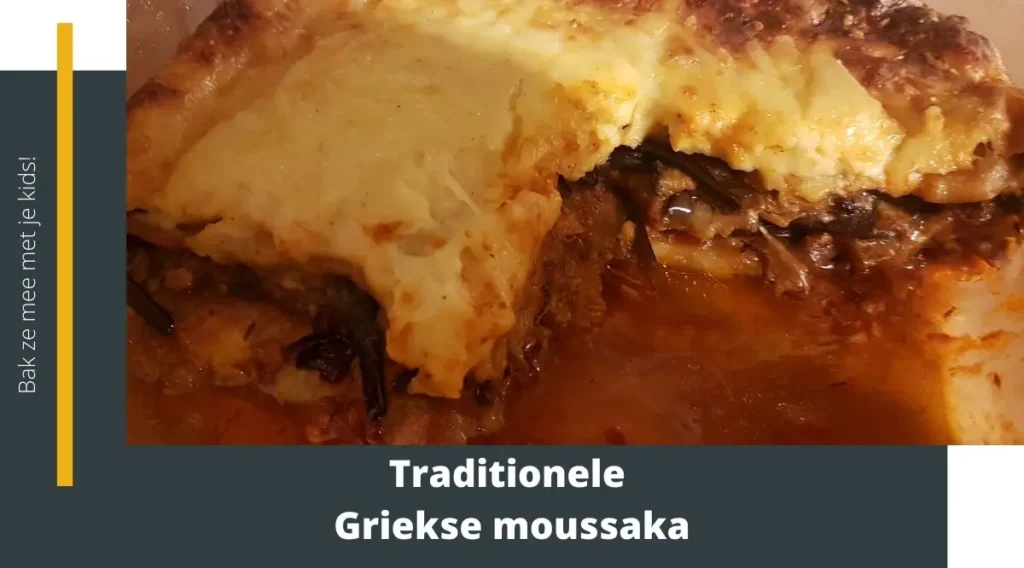 Traditionele Griekse moussaka