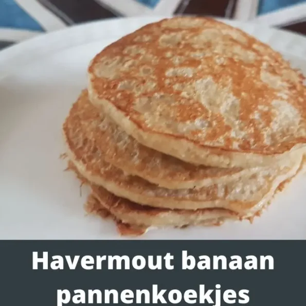 Havermout banaan pannenkoekjes