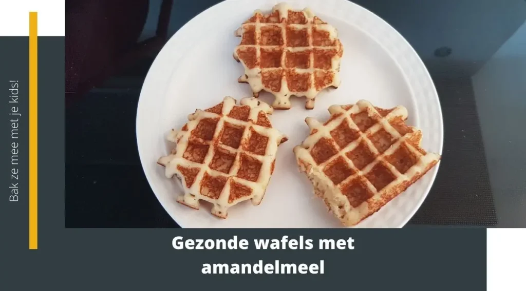 Gezonde wafels met amandelmeel