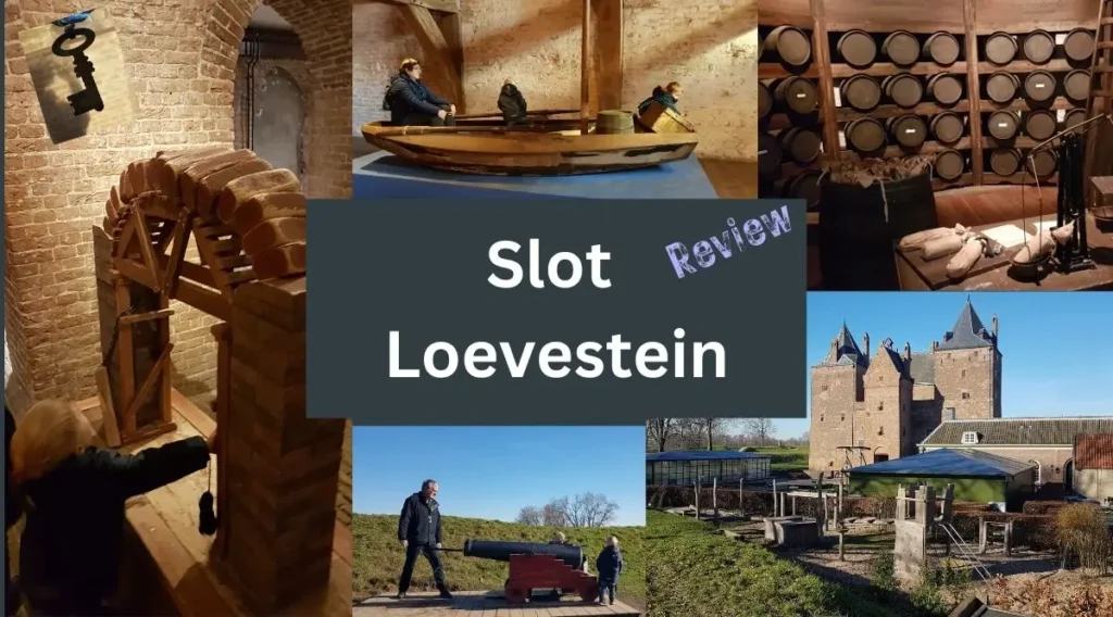 Slot Loevestein een kasteel in Gelderland in Nederland