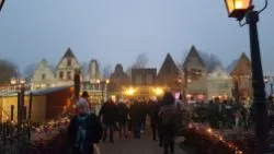 Dickens kerstmarkt decor